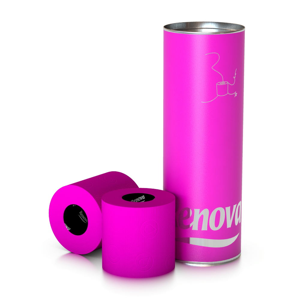 Pink Toilet Paper